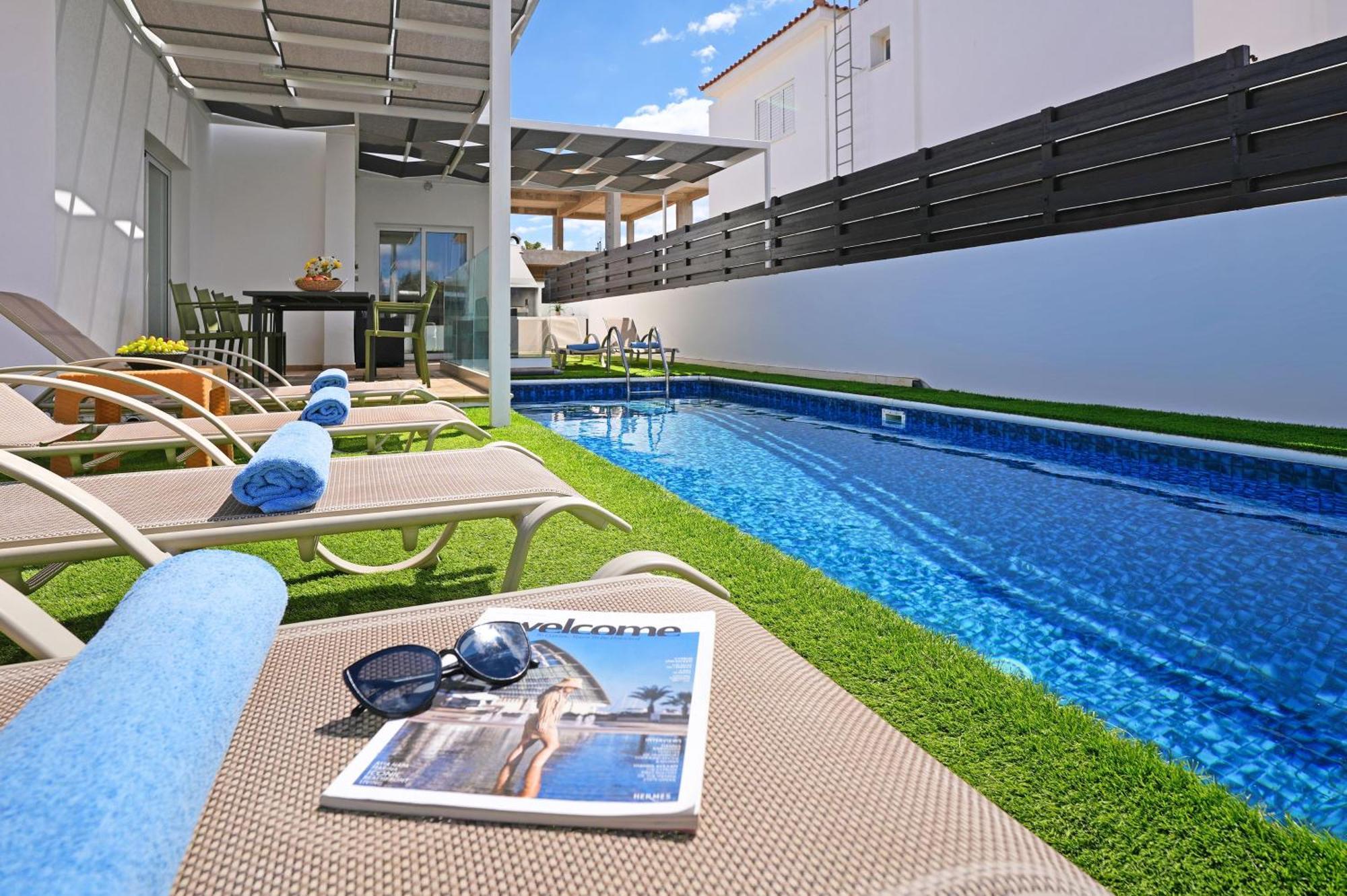 Villa White Star - 100M From Serena Beach Protaras Dış mekan fotoğraf